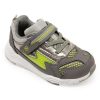 Boys Shoes Stride Rite | Big Boy Stride Rite Lighted Cosmic In Grey Neon