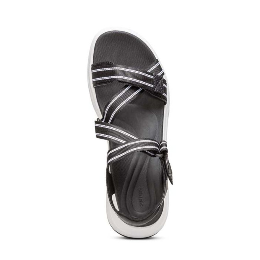 Womens Shoes Aetrex | Womens Aetrex Marz In Black