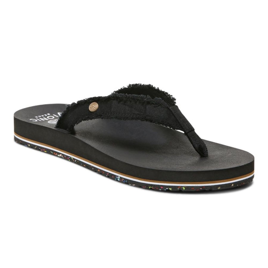 Womens Shoes Vionic | Womens Vionic Beach Unwind Black