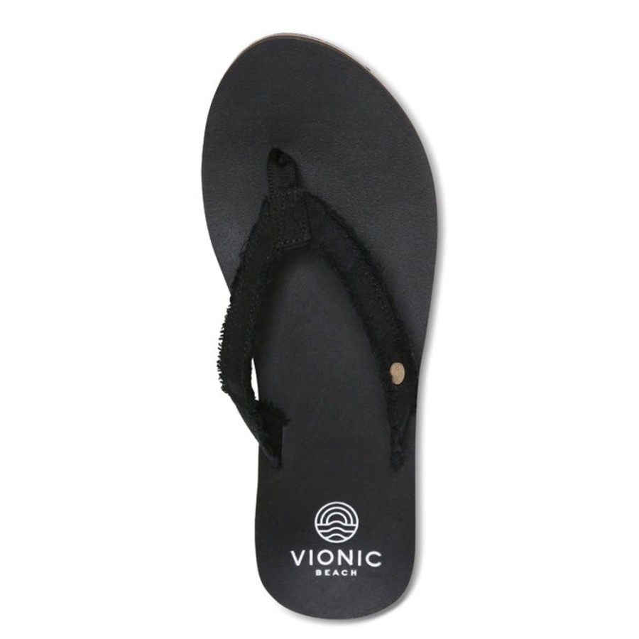 Womens Shoes Vionic | Womens Vionic Beach Unwind Black