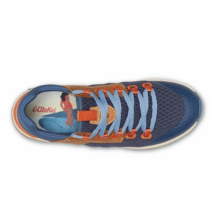 Womens Shoes Olukai | Womens Olukai Wailuku In Moonlit Ocean/Vintage Blue