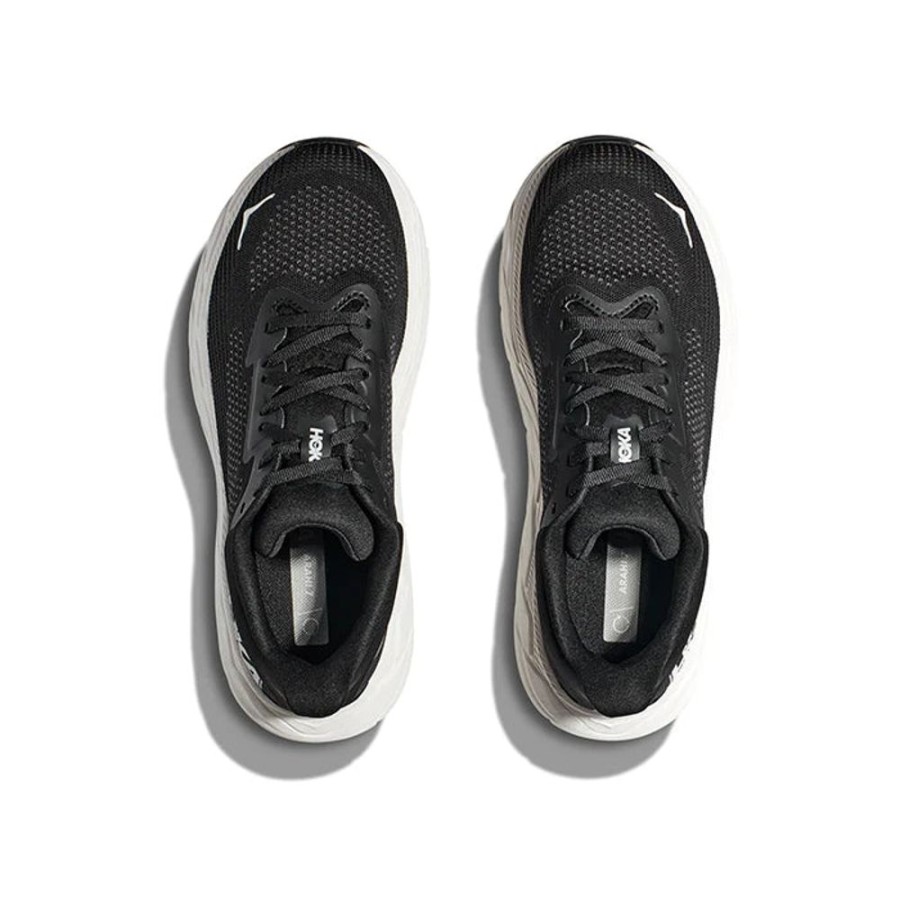 Mens Shoes Hoka | Mens Hoka Arahi 7 Wide In Black/White