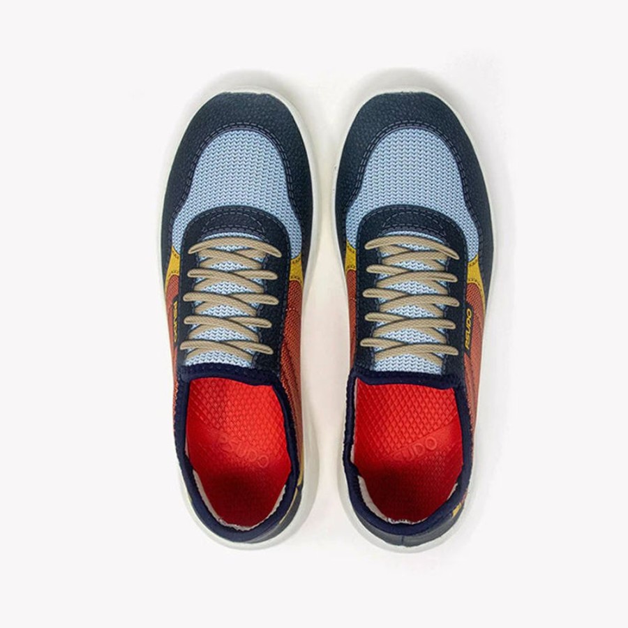 Mens Shoes Psudo | Mens Psudo Court In Navy/Coral