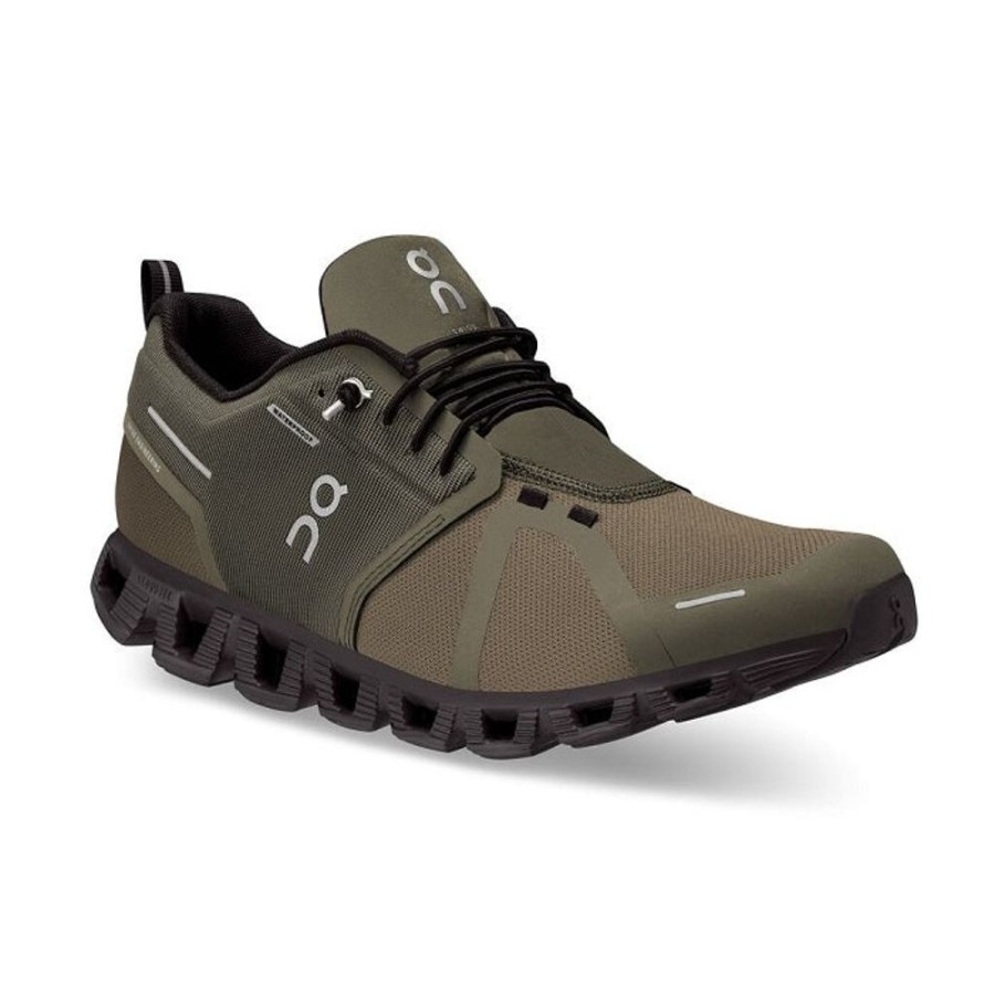 Mens Shoes On Running | Mens On Running Cloud 5 Wp In Olive/Black