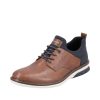 Mens Shoes Rieker | Mens Rieker Dustin 54 In Nuss/Lake/Navy/Amaretto