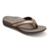 Womens Shoes Vionic | Womens Vionic Tide Ii Toe Post Sandal Bronze