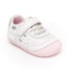 Girls Shoes Stride Rite | Infant Girl Stride Rite Soft Motion Adalyn Sneaker White/Silver