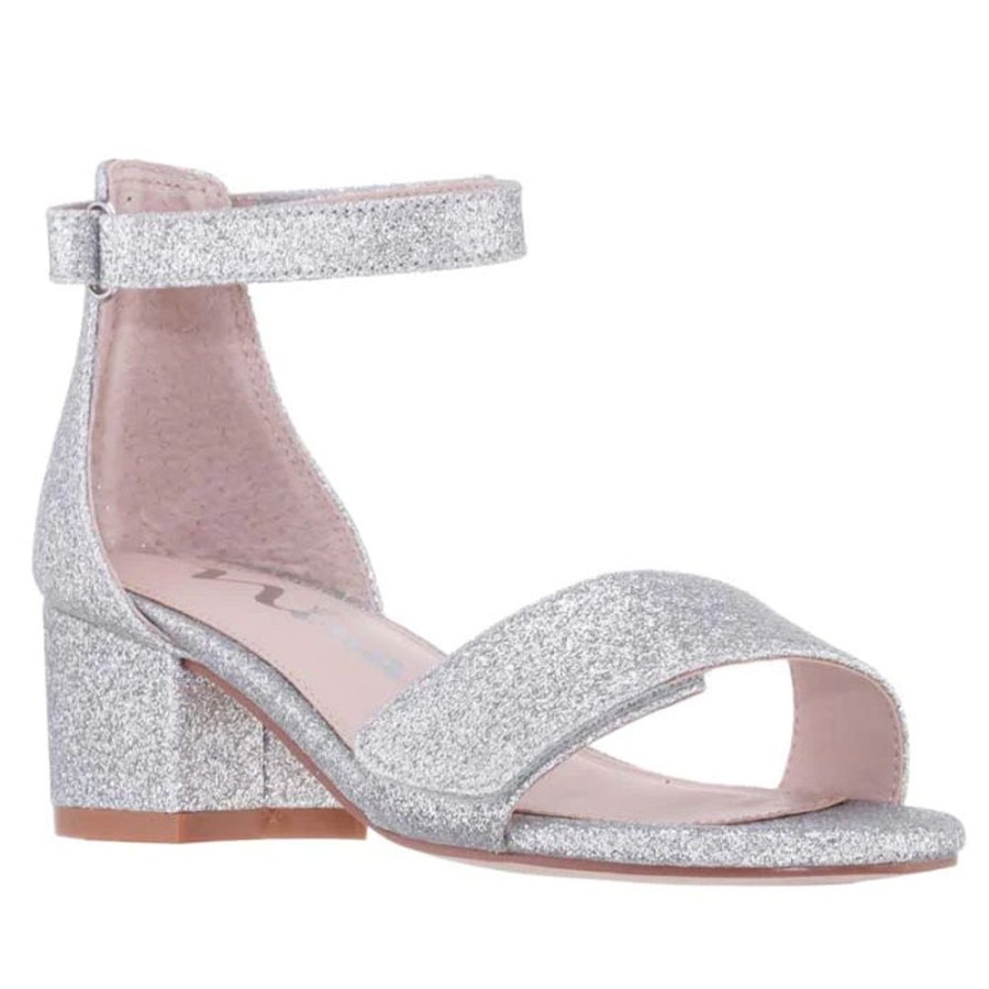 Girls Shoes Nina | Big Girl Nina Rejina In Silver