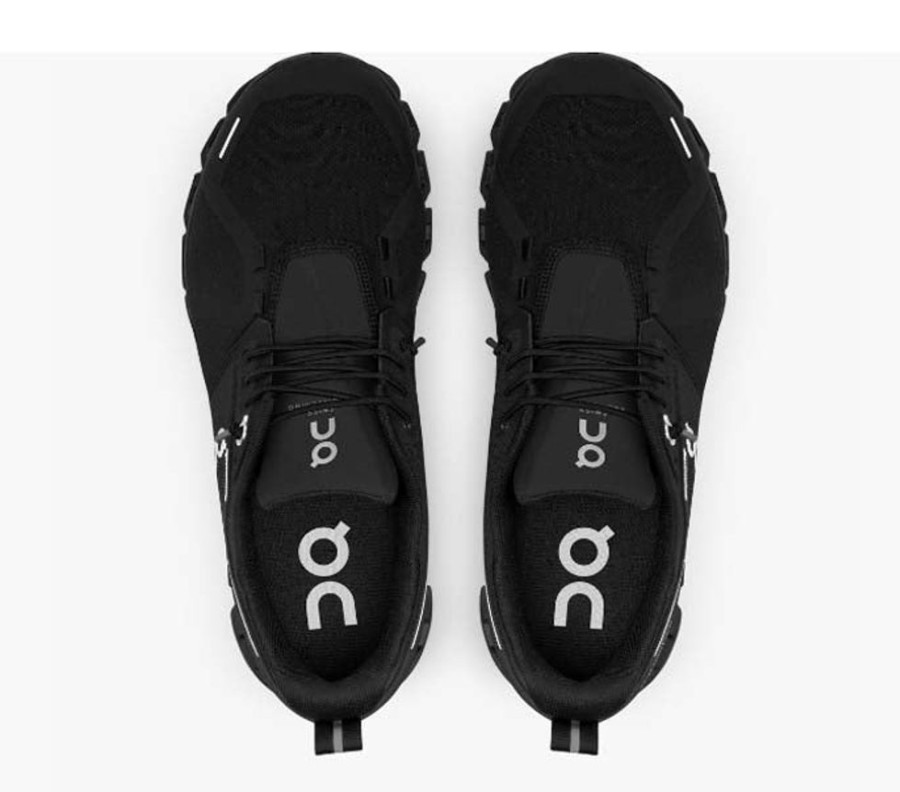 Mens Shoes On Running | Mens On Running Cloud 5 Wp In All Black