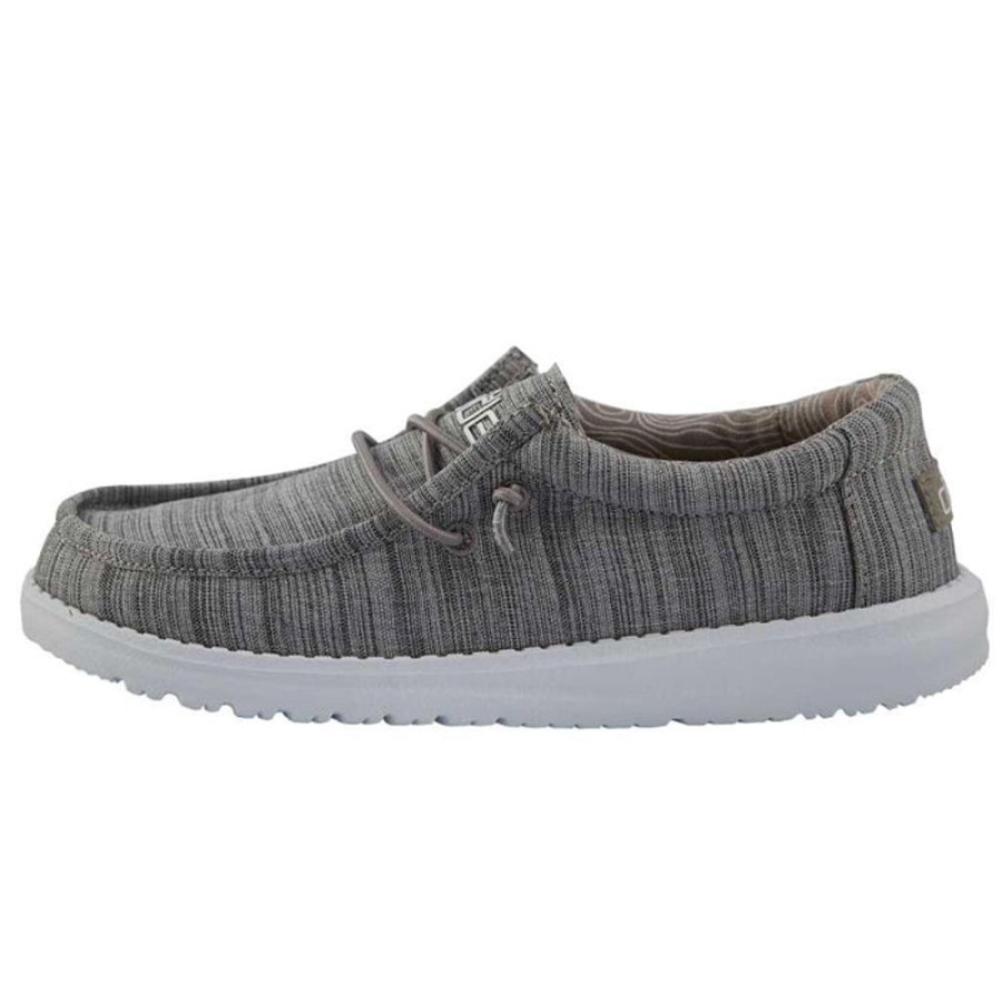 Boys Shoes Hey Dude | Big Boy Hey Dude Wally Slip On Loafer In Linen ...