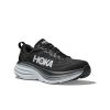 Mens Shoes Hoka | Mens Hoka Bondi 8 Wide In Black/White