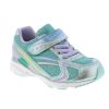 Girls Shoes Tsukihoshi | Little Girl Tsukihoshi Glitz Sneaker Mint/Lavender