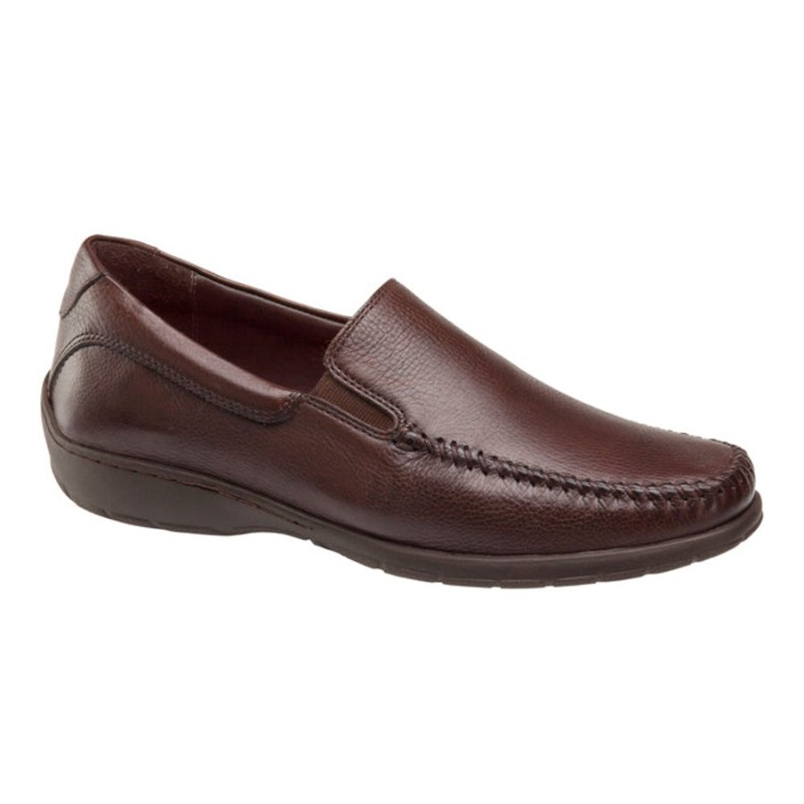 Mens Shoes Johnston & Murphy | Mens Johnston & Murphy Crawford Venetian Mahogany