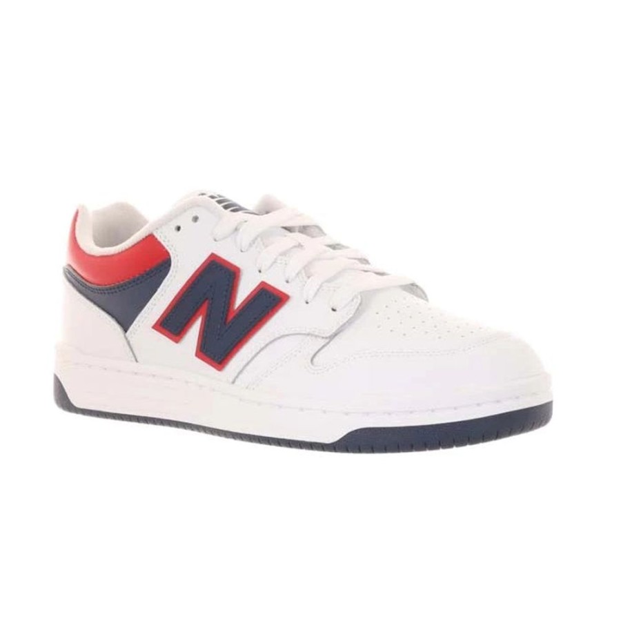 Mens Shoes New Balance | Mens New Balance Bb480 In Red/Navy