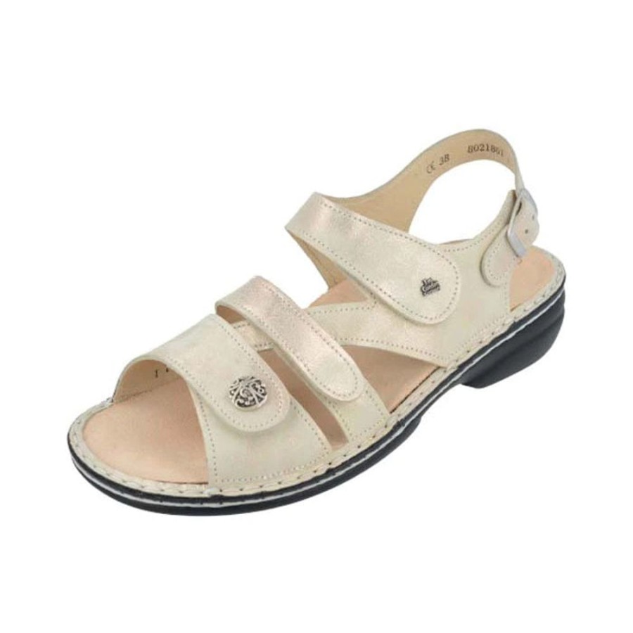 Womens Shoes Finn Comfort | Womens Finn Comfort Gomera In Champagne Nuvola