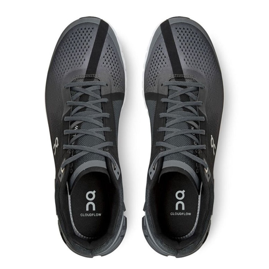 Mens Shoes On Running | Mens On Running Cloudflow Black/Asphalt