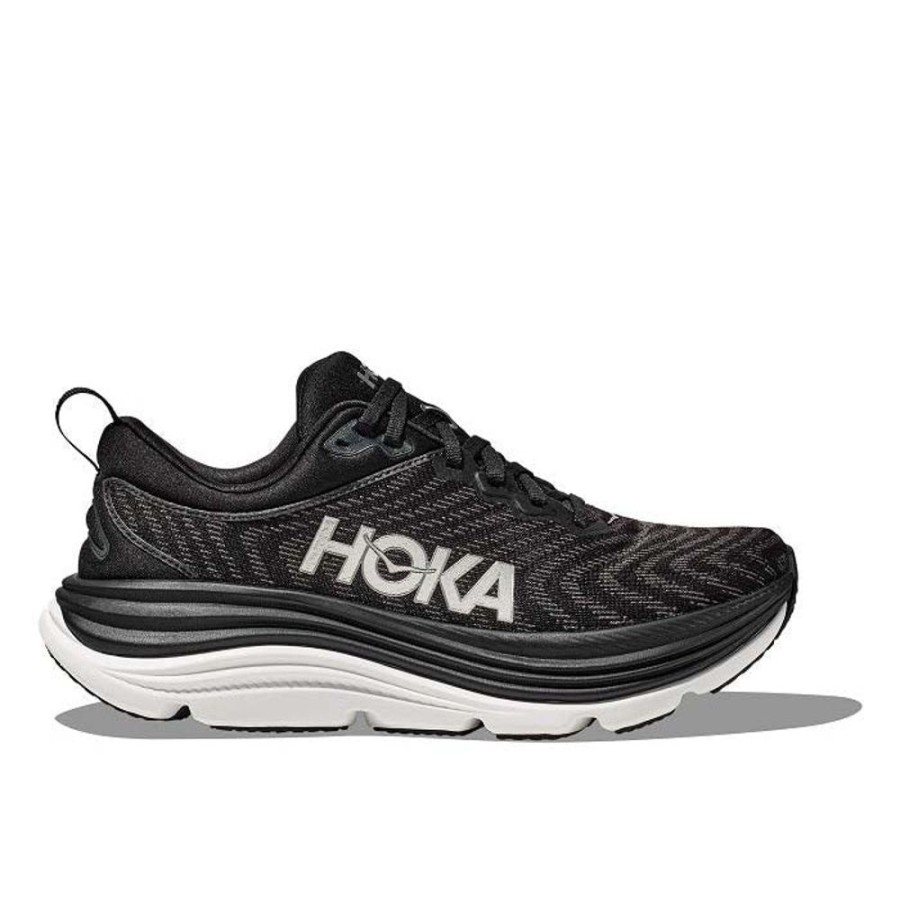 Womens Shoes Hoka | Womens Hoka Gaviota 5 In Black/White