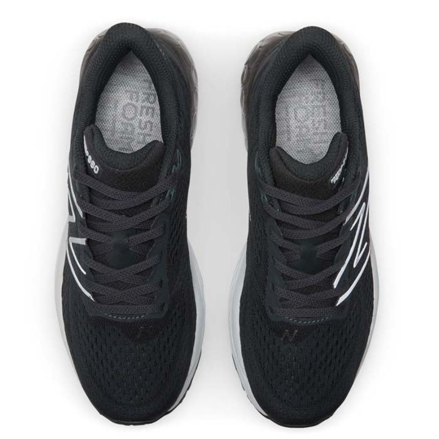 Womens Shoes New Balance | Womens New Balance Fresh Foam 880 V13 In Blacktop Black/Silver Metallic