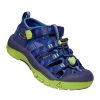 Boys Shoes Keen | Little Boy Keen Newport H2 Blue Depths/Chartreuse