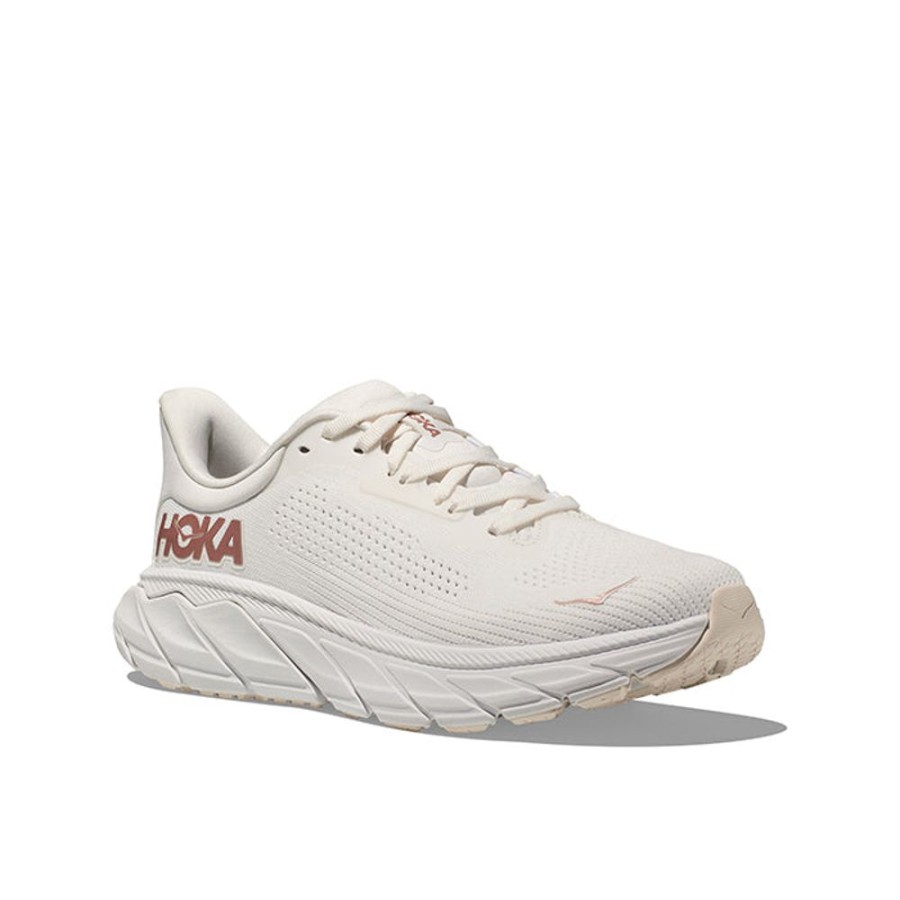 Womens Shoes Hoka | Womens Hoka Arahi 7 In Blanc De Blanc/Rose Gold