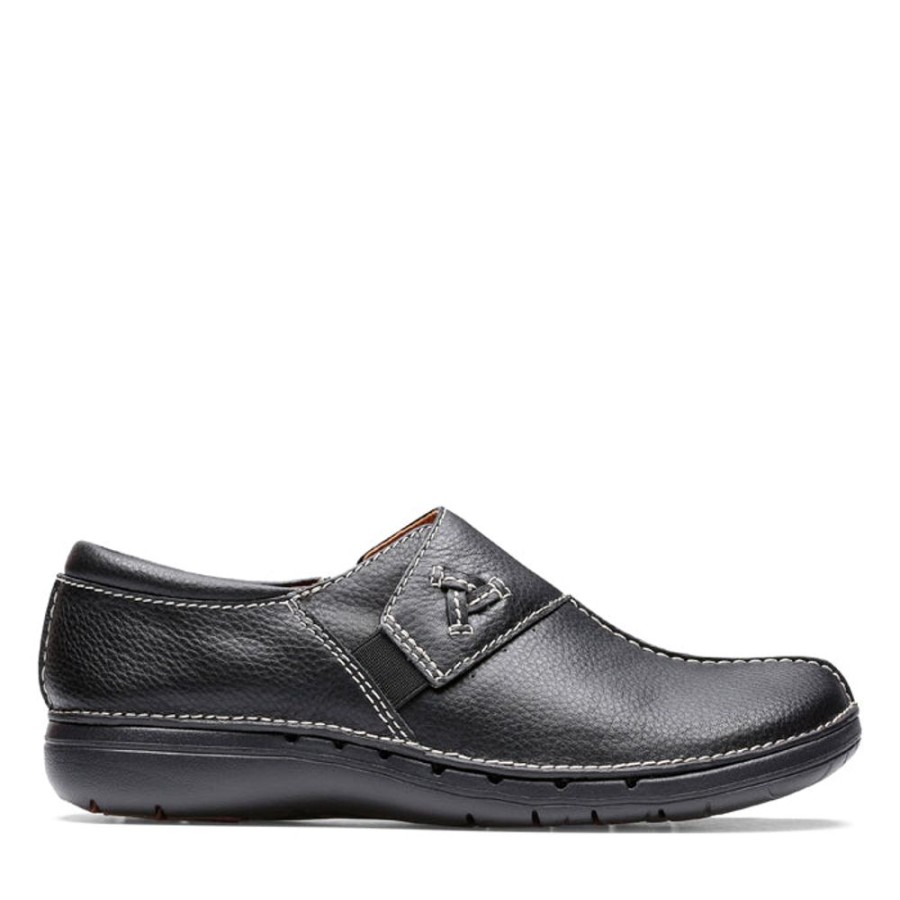 Womens Shoes Clarks | Womens Clarks Un Loop Ave Black