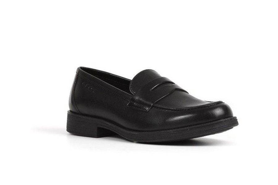 Girls Shoes Geox | Big Girl Geox Agata In Black