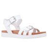 Girls Shoes Nina | Big Girl Nina Lacey In White