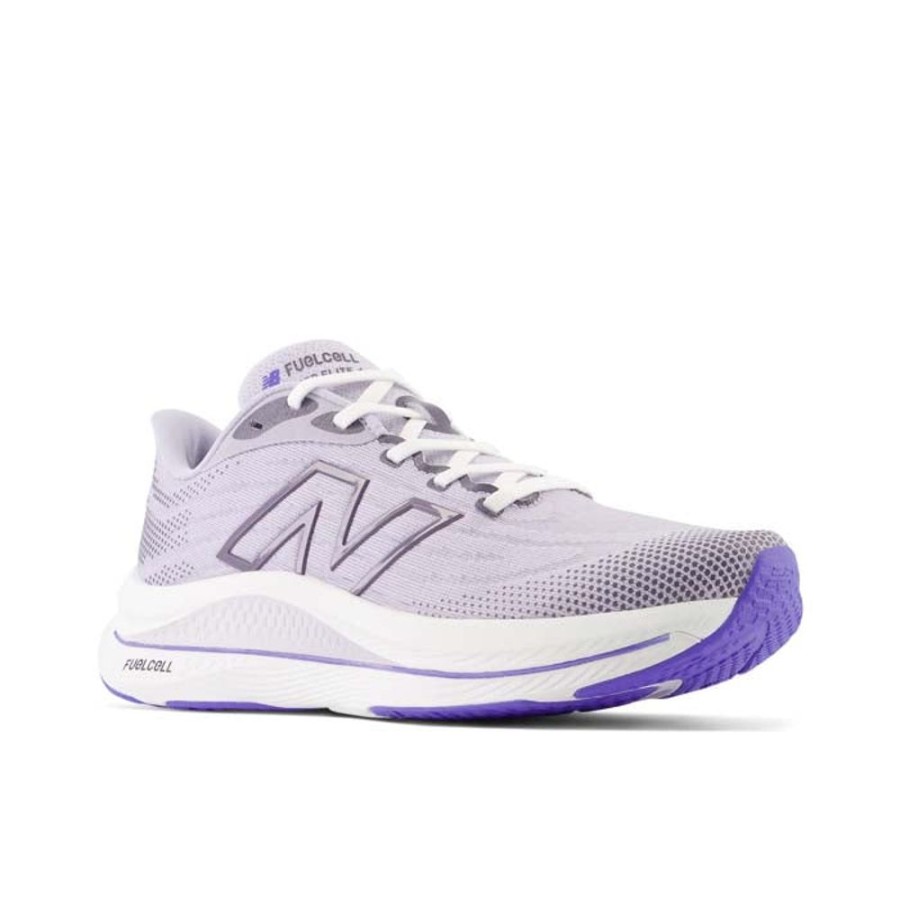 Womens Shoes New Balance | Womens New Balance Fuelcell Walker Elite In Grey Violet/Electric Indigo/Shadow