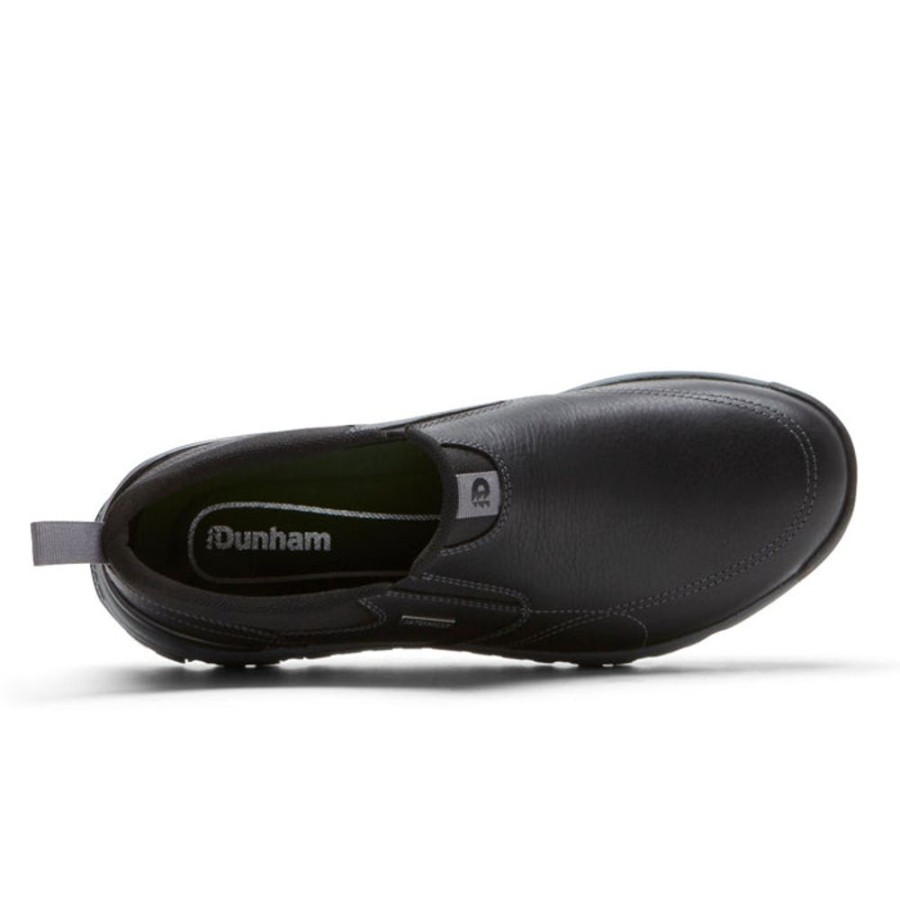 Mens Shoes Dunham | Mens Dunham Glastonbury Slip-On In Black