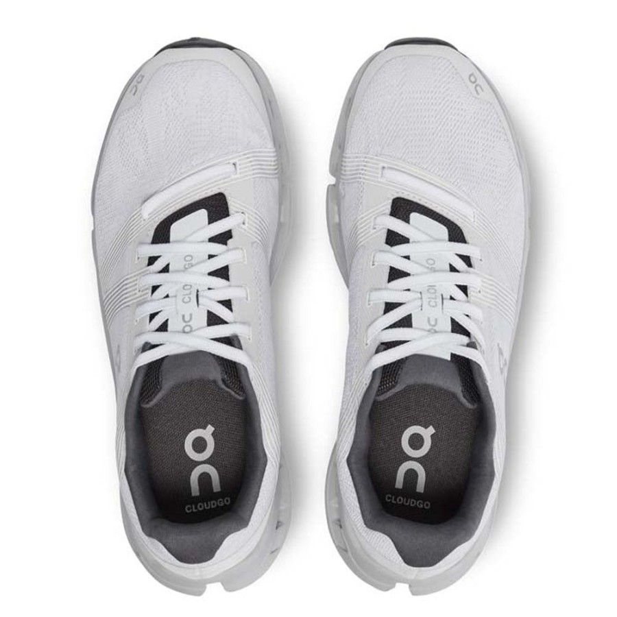 Womens Shoes On Running | Womens On Running Cloudgo In White/Glacier