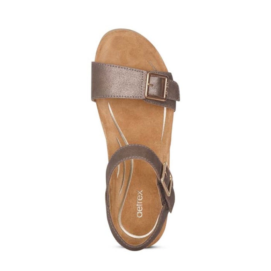 Womens Shoes Aetrex | Womens Aetrex Lexa In Bronze