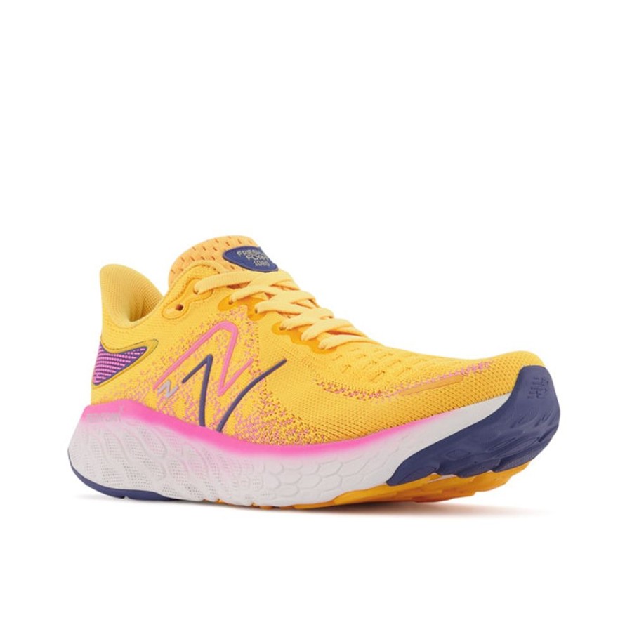 Womens Shoes New Balance | Womens New Balance Fresh Foam 1080V12 Apricot/Pink/Night Sky/Orange