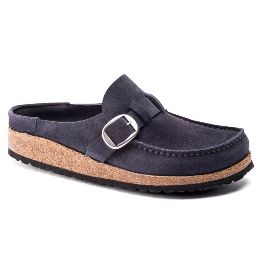 Womens Shoes Birkenstock | Womens Birkenstock Buckley Narrow Navy