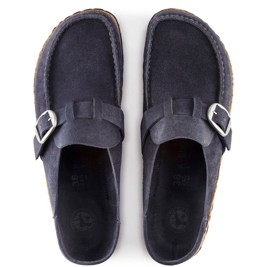 Womens Shoes Birkenstock | Womens Birkenstock Buckley Narrow Navy