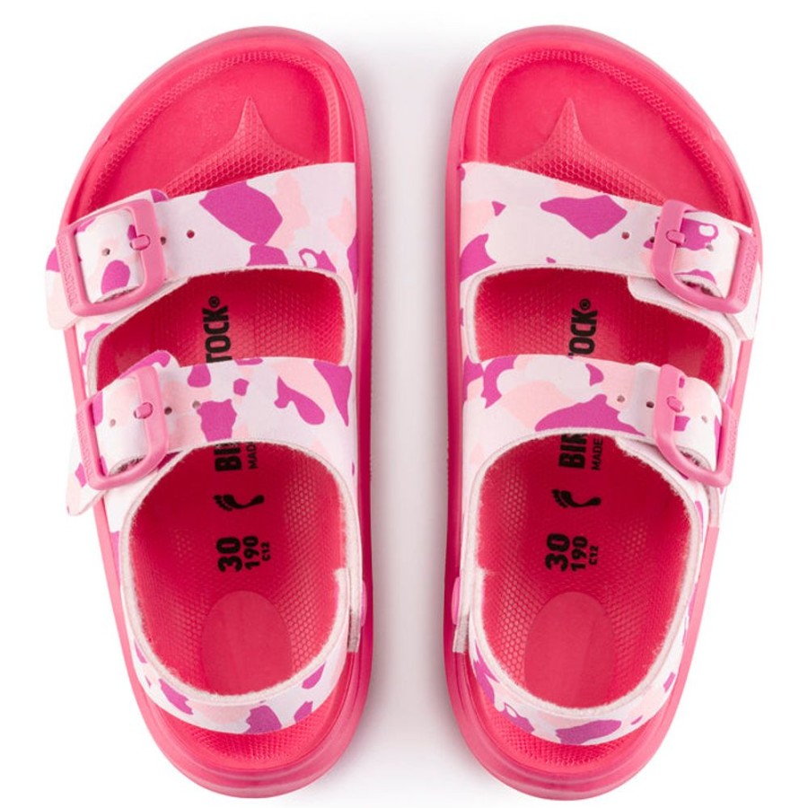 Girls Shoes Birkenstock | Little Girl Birkenstock Mogami Camo Rose