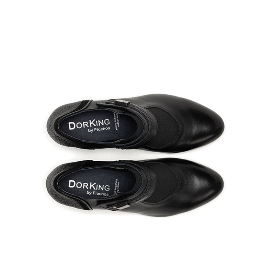 Womens Shoes Dorking | Womens Dorking Dora Strap In Negro