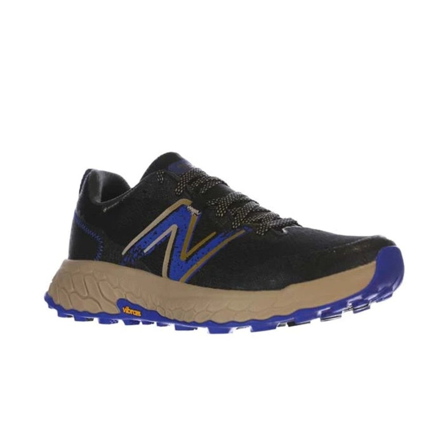 Mens Shoes New Balance | Mens New Balance Fresh Foam X Hierro V7 Gore-Tex In Black/Marine Blue