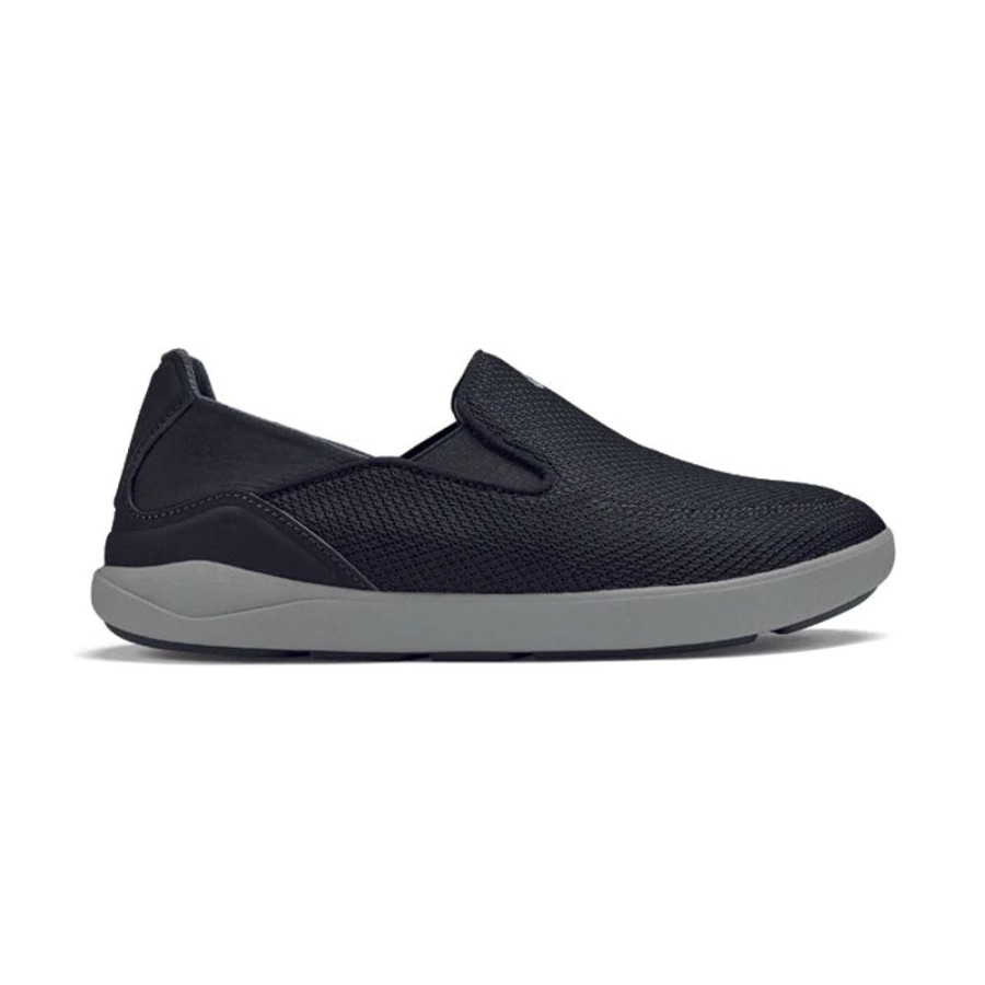 Mens Shoes Olukai | Mens Olukai Nohea Pae Black