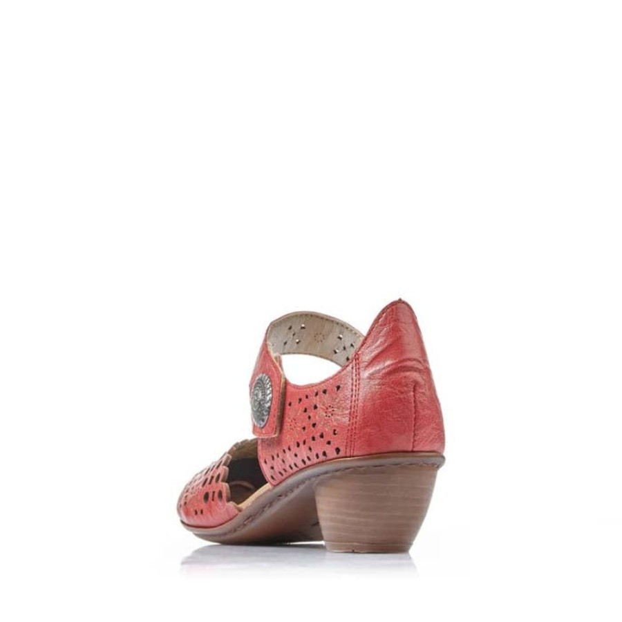 Womens Shoes Rieker | Womens Rieker Mirjam 2.0 In Rosso