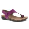 Womens Shoes Dansko | Womens Dansko Reece Toe Loop Sandal In Magenta