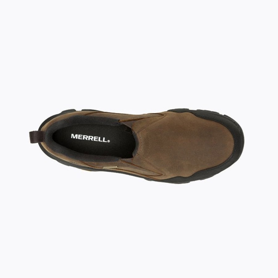 Mens Shoes Merrell | Mens Merrell Coldpack 3 Thermo Moc Wp Wide In Earth