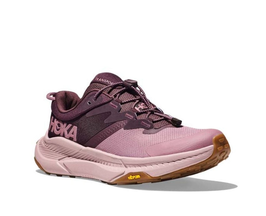 Womens Shoes Hoka | Womens Hoka Transport In Raisin/Wistful Mauve