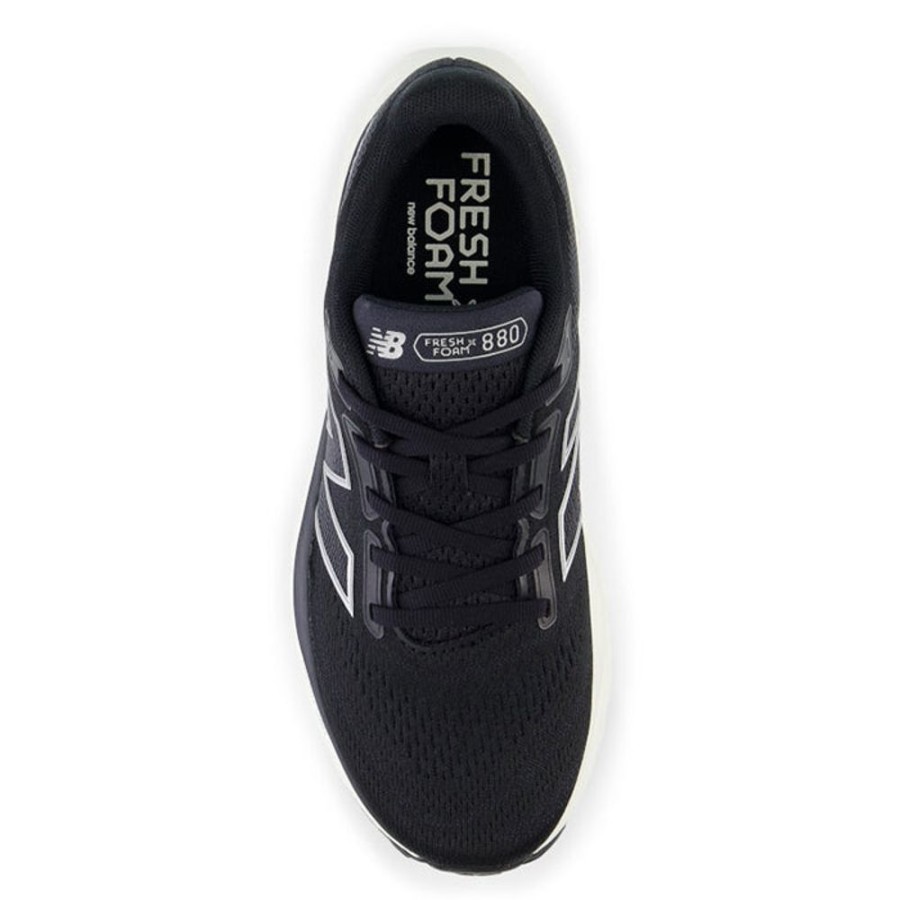 Womens Shoes New Balance | Womens New Balance Fresh Foam X 880V14 In Black/Sea Salt/Silver Metallic