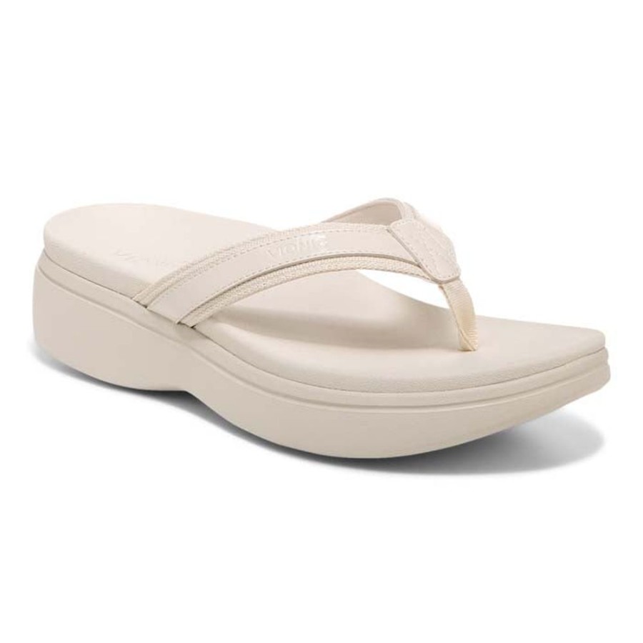 Womens Shoes Vionic | Womens Vionic High Tide Ii In Cream