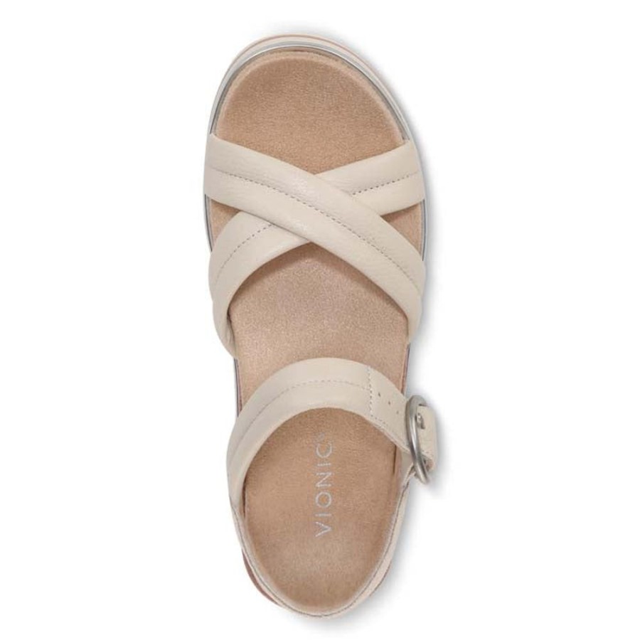 Womens Shoes Vionic | Womens Vionic Reyna In Cream