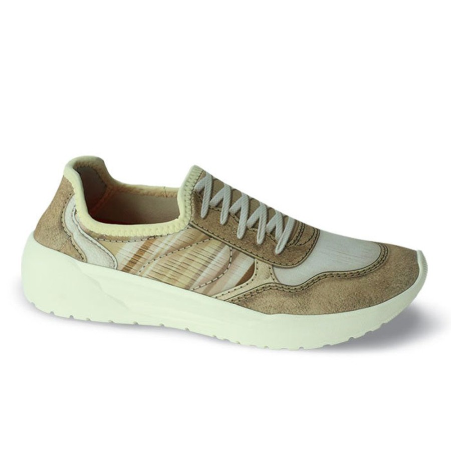 Womens Shoes Psudo | Womens Psudo Court In Golden Stripe