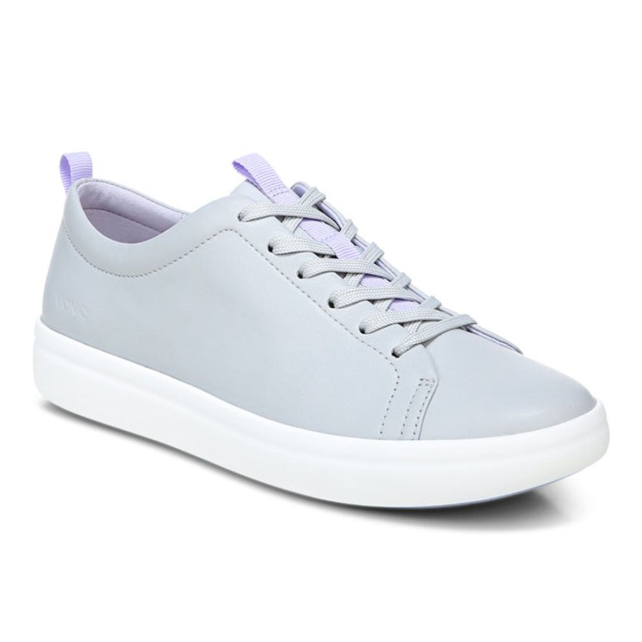 Womens Shoes Vionic | Womens Vionic Paisley Lace Up Sneaker Vapor