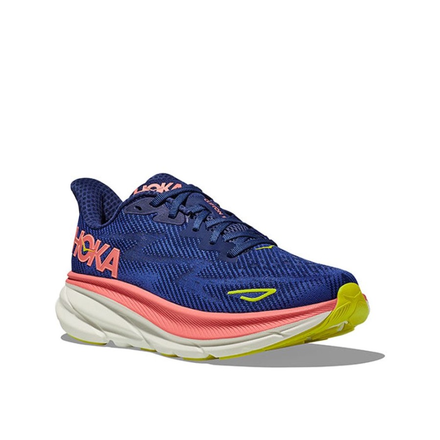 Womens Shoes Hoka | Womens Hoka Clifton 9 In Evening Sky/Coral