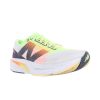 Mens Shoes New Balance | Mens New Balance Fuelcell Rebelv4 In White/Bleached Lime Glo/Hot Mango