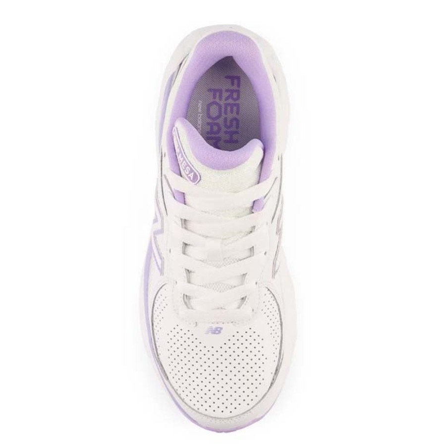 Womens Shoes New Balance | Womens New Balance Fresh Foam W840V1 In White/Lilac Glo/White